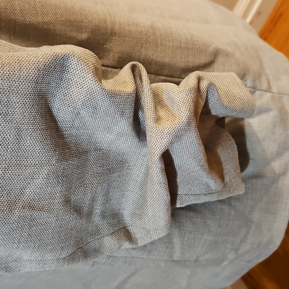 H&M Grey Rouched 3/4 Sleeved Blazer - Picture 3 of 11